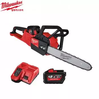 Комплект бензопилы Milwaukee 18V FUEL Основной блок Аккумулятор 2 Зарядное устройство M18 FCHS 122