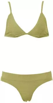 Комплект бикини PREMIUM SURF FIXED TRI SET Купальник раздельный L [Rip Curl] женский (Треугольник) [ R03-800 / ] GRE_Зеленый (США_М)
