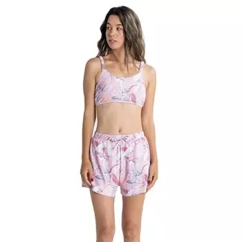 Комплект бикини с ботаническим узором Rush T Bra, верх и низ, комплект из 3 предметов, купальник LAV S [Roxy] для женщин