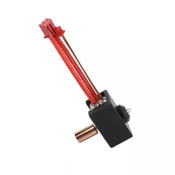 Комплект блока нагревателя для модернизации экструдера Sprite, высокая температура 300 градусов Цельсия с биметаллическим алюминиевым терморазрывом 3