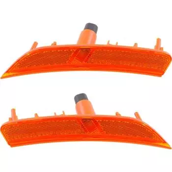 Комплект боковых габаритных огней CAPA для Chrysler 200 2015-2017 годов, передний левый и правый, с лампочкой