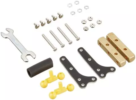Комплект боковых массовых демпферов шасси Tamiya Grade Up Series MA 15490 № 490 GP.490