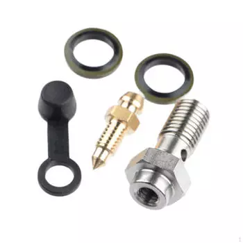 Комплект болтов банджо M10 x 1,25 мм, фитинг тормозной магистрали для мотоцикла