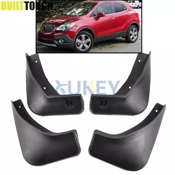 Комплект брызговиков для Opel Mokka Vauxhall Buick Encore 2013-брызговики, передние и задние брызговики, брызговики 2014 2015 2016