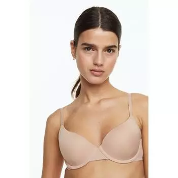 Комплект из 2 бюстгальтеров HM с чашечками на косточках бежевого и черного цвета 0820572027 70B