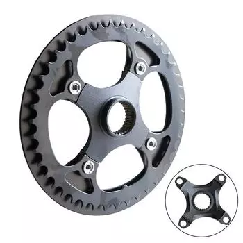 Комплект цепей для электровелосипеда 42T для Bafang M400 M410 M315 Запчасти для электровелосипеда