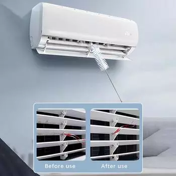 Комплект чехлов для чистки кондиционера Чистящие средства Водонепроницаемый пылезащитный чехол Набор для чистки кондиционеров