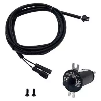 Комплект черного дверного переключателя Красивый комплект проводов для бункера
