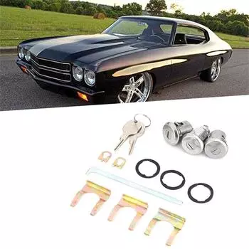 Комплект цилиндров замка багажника с 2 ключами для Buick Chevrolet Camaro Pontiac Olds