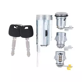 Комплект цилиндров замка зажигания, двери и багажника для Toyota Corolla 1987-1992