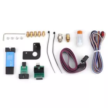 Комплект датчика автоматического выравнивания Модуль подогреваемой платформы Принтер Аксессуары с трубкой из ПТФЭ Латунное сопло