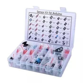 Комплект датчиков 45 в 1 Комплект датчиков 5 В DIY Лучше, чем 37 в 1 Удобный для Arduino In box