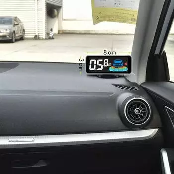Комплект датчиков парковки Car 4, система радаров заднего хода, голосовой зуммер, детектор помощи при движении задним ходом, парктроник
