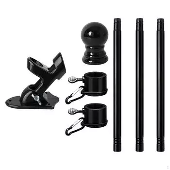 Комплект держателя для драпа чёрный