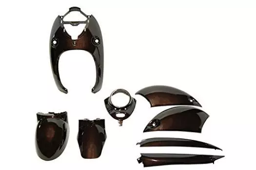 Комплект деталей для велосипеда, центральный внешний комплект из 8 предметов, коричневый коричневый кожух, окрашенный в оригинальный цвет, тип 4st Vino Yamaha 4 Cycle VINO 3115 SA26J/SA37J коричневый
