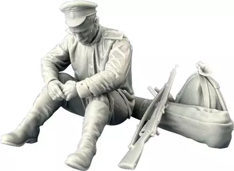 Комплект для 3D-принтера Copper State Model Russian Imperial Soldier Tired COPF35065 1/35
