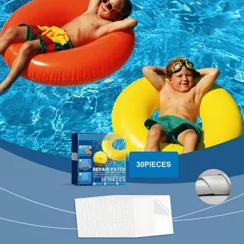 Комплект для бассейна, плавательный круг, надувная палатка с защитой от утечек, прозрачный водонепроницаемый клей One Size