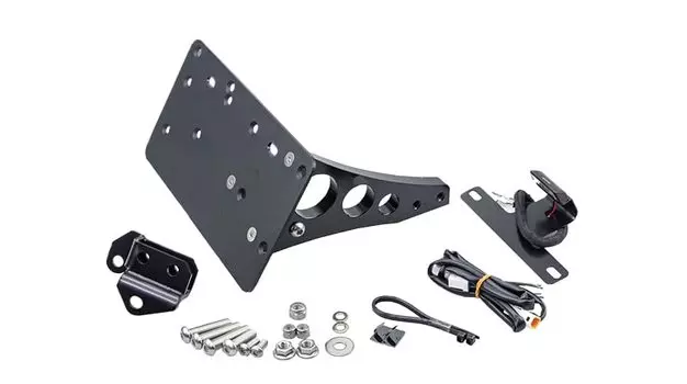 Комплект для бокового крепления велосипеда Kijima, номерной знак, в комплекте, черный SPORTSTER S( 22-)HD-013911 чёрный