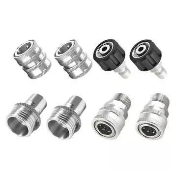 Комплект для быстрого соединения водопроводной трубы для разных систем или марок. Универсальная совместимость. Простота установки. CHINA