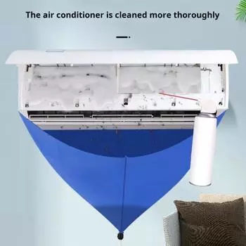 Комплект для чистки кондиционера Износостойкий водонепроницаемый чехол для чистки кондиционера с набором опорных пластин для дренажной трубы Sets