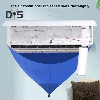 Комплект для чистки кондиционера Износостойкий водонепроницаемый чехол для чистки кондиционера с набором опорных пластин для дренажной трубы Sets
