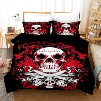 Комплект для цифровой 3D-печати, трехкомпонентное одеяло, чехол, скелет GB-Single135cm200cm 2pcs