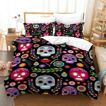 Комплект для цифровой 3D-печати, трехкомпонентное одеяло, чехол, скелет GB-Single135cm200cm 2pcs