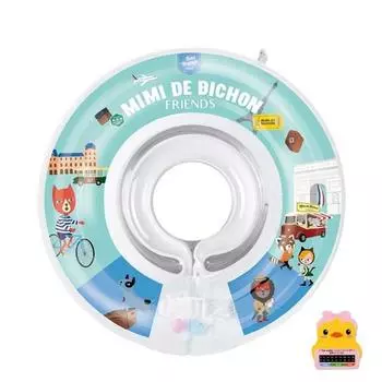Комплект для детской горловины Mimid Bichon + термометр, синий, 1 комплект, корейские товары для водных развлечений