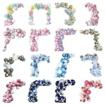 Комплект для гирлянды из воздушных шаров, набор латексных шаров для дня рождения, выпускного, детского душа, свадебного украшения