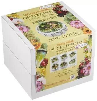 Комплект для интерьерной диорамы Koeido-hobby Round/Fence IDK-003