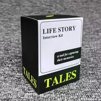 Комплект для интервью с историей жизни на английском языке 150 карточек для интервью с историей жизни Настольная игра для семейного праздника