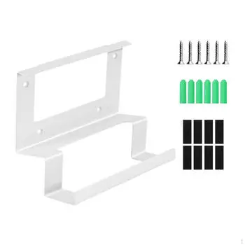 Комплект для крепления блока питания маршрутизатора Прочный настенный кронштейн с простой установкой чёрный