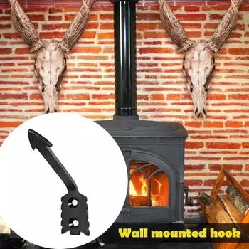 Комплект для крепления черепа оленя, высокая прочность, устойчивость к ржавчине, простая установка, череп из нержавеющей стали