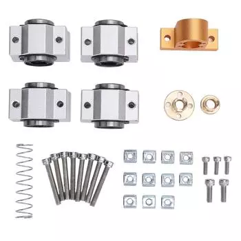 Комплект для крепления подвижного стола осей Z Комплект для крепления подвижного стола из алюминиевого сплава для гравировки 3018 Plus