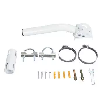 Комплект для крепления спутникового интернета, профессиональная двойная ветрозащитная защитная крыша из нержавеющей стали для спутникового телевидения