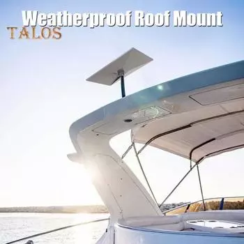 Комплект для крепления спутниковой антенны на крыше, устойчивый к коррозии, устойчивый к погодным условиям, регулируемый дизайн, крепление на столб для Starlink V3 серый