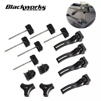 Комплект для крепления универсальных аксессуаров, запасные части для жесткого тройного складывания кузова пикапа, крышки кузова автомобиля, передний зажим для Т-образных болтов