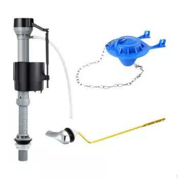 Комплект для легкой установки бачка унитаза для замены бачков с боковым входом Blue T4201