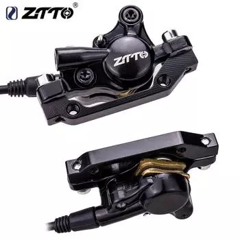 Комплект для модернизации масляного тормоза ZTTO Велосипедный тормоз Гидравлический дисковый тормоз Горный велосипед Тормоз MTB Двустороннее масло Rear Brake чёрный
