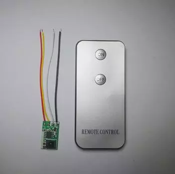 Комплект для модернизации выключателя света с дистанционным управлением Ruotai Pink DIY