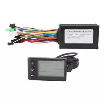 Комплект для модификации литиевых аккумуляторов для электровелосипеда, 3 режима, контроллер двигателя 17 А с панелью дисплея S866 для двигателя мощностью от 250 Вт до 350 Вт