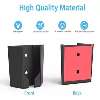 Комплект для монтажа адаптера Ethernet Yousheng. Прочная конструкция. Универсальное использование. Простая установка. Настенный кронштейн для Starlink. чёрный