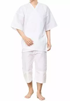 Комплект для мужчин [KYOETSU] Нижнее белье, 2 предмета (нижнее белье, steteco) (L) белый