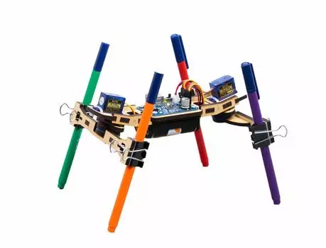 Комплект для обучения программированию STEM ELEKIT Fab Walker FW-05