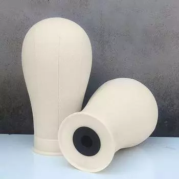 Комплект для обучения, стильный манекен, парик, голова, сделай сам, прочный пенопласт, холст, материал, дисплей 21inch