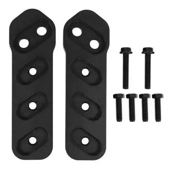 Комплект для перемещения пола пассажира, регулируемое алюминиевое черное порошковое покрытие 41425 для Spyder RT 2020