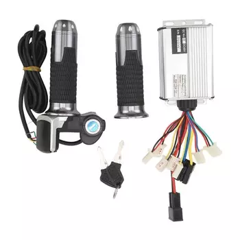 Комплект для переоборудования электрического велосипеда 48 В 1000 Вт контроллер 48 В дроссельная ручка с замком квадратный дисплей для постоянного тока