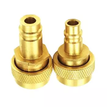 Комплект для переоборудования кондиционера R134a в R1234yf, быстросъемный адаптер, регулируемый разъем высокого и низкого напряжения, система хладагента кондиционера