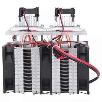 Комплект для производства охладителя DIY Полупроводниковое холодильное оборудование Система охлаждения 144 Вт 12 В