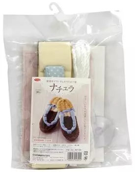 Комплект для производства сандалий из ткани Panami Natura YW34